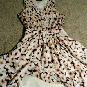 Banana Republic floral dress small